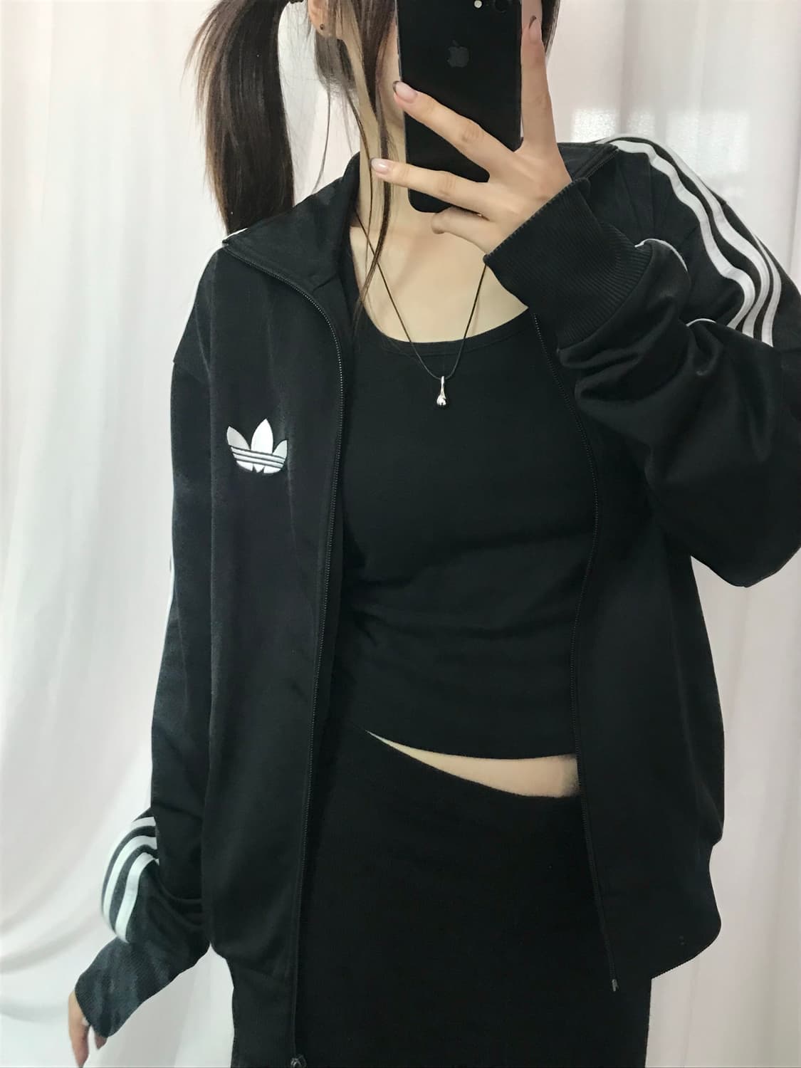 Adidas 아디다스 블랙컬러 파이어버드 트랙탑 상품이미지7