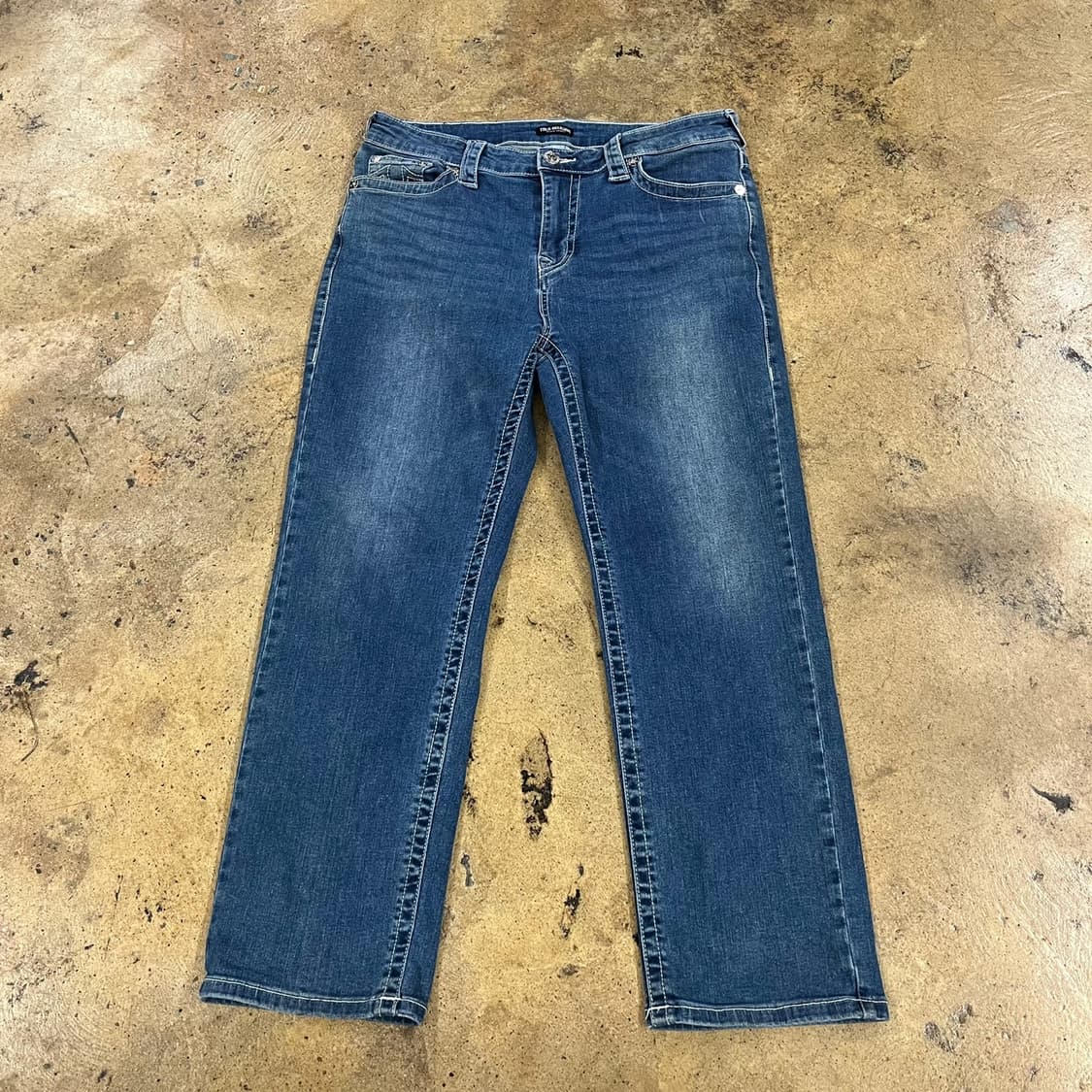 [정품/32] 트루릴리젼 블루 데님 청바지 b18 상품이미지2