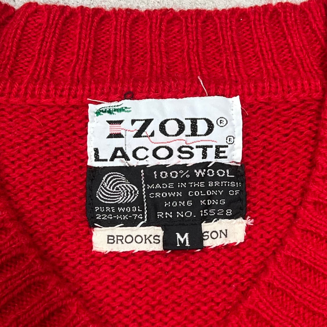 라코스테 브이넥 울니트 s09979 상품이미지5