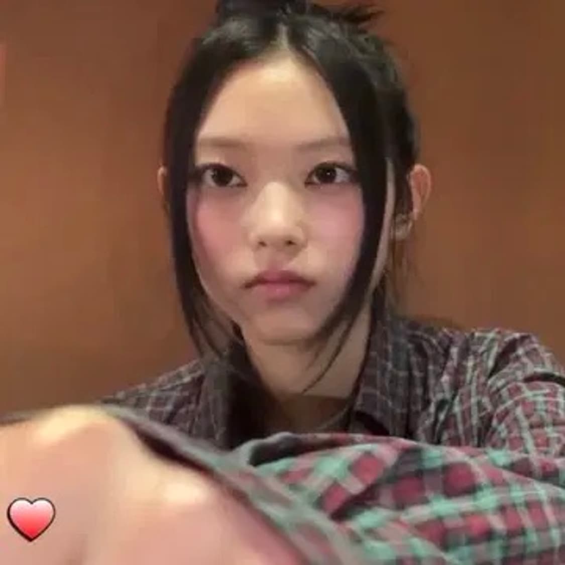 뉴진스 해린 착용 폴로 체크 셔츠 M 상품이미지2