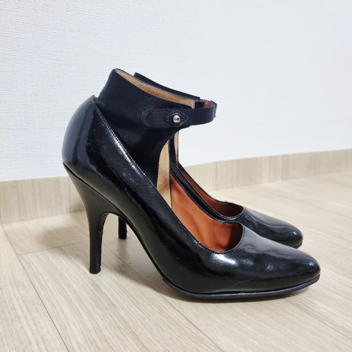 프랑스 랑방 파리 이태리메이드 하이힐 펌프스 구두 (235/36.5)  상품이미지2