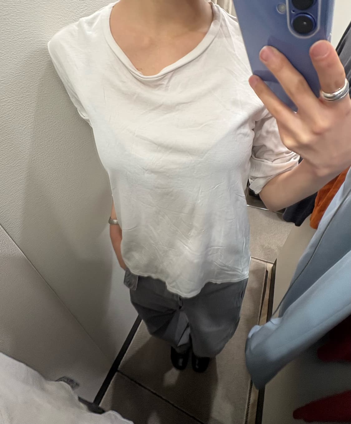 The row 오리지널 화이트 티셔츠 상품이미지3