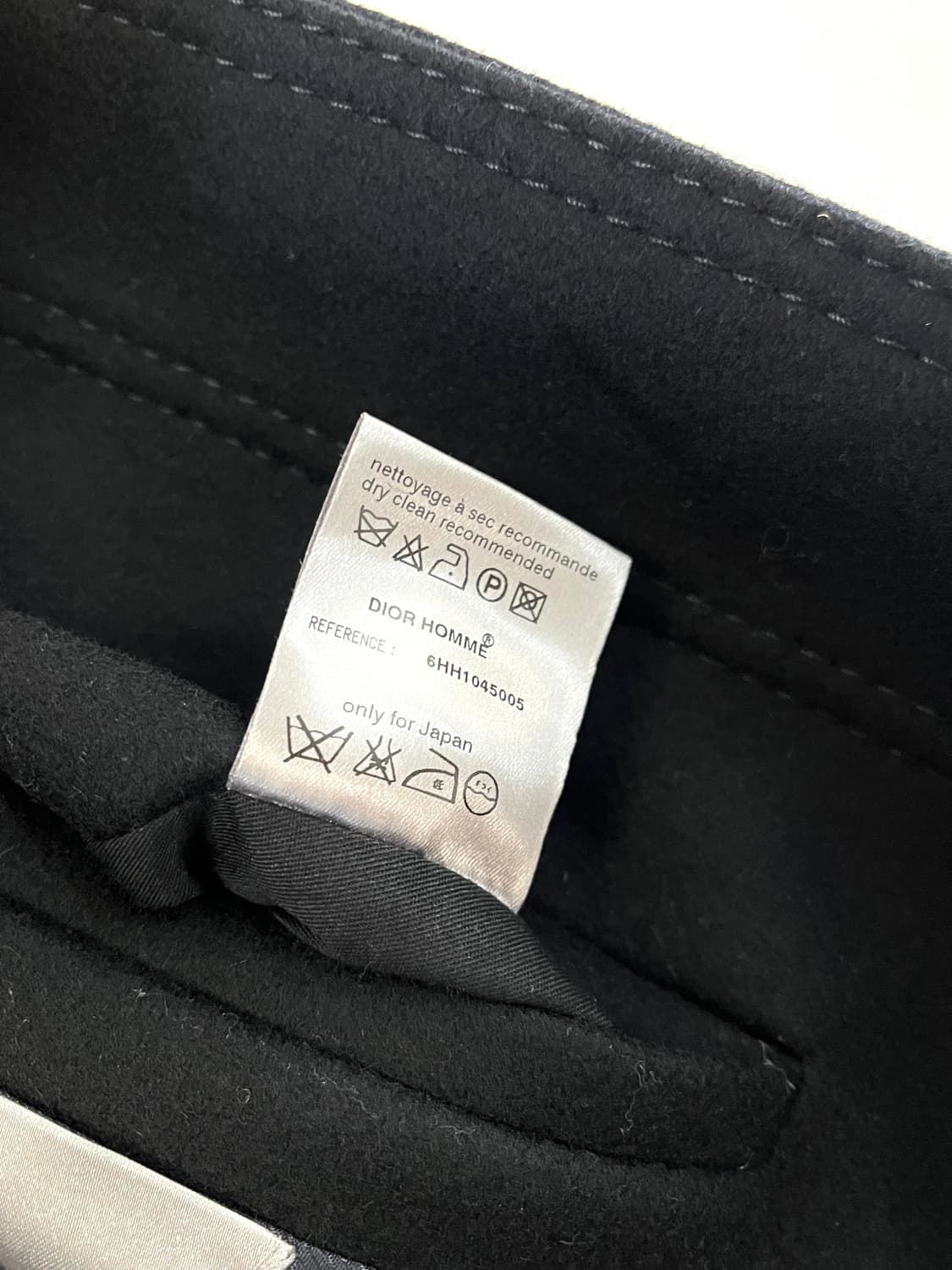 디올 옴므 06FW 에디 슬리먼 나폴레옹 더플 봄버 자켓 상품이미지8