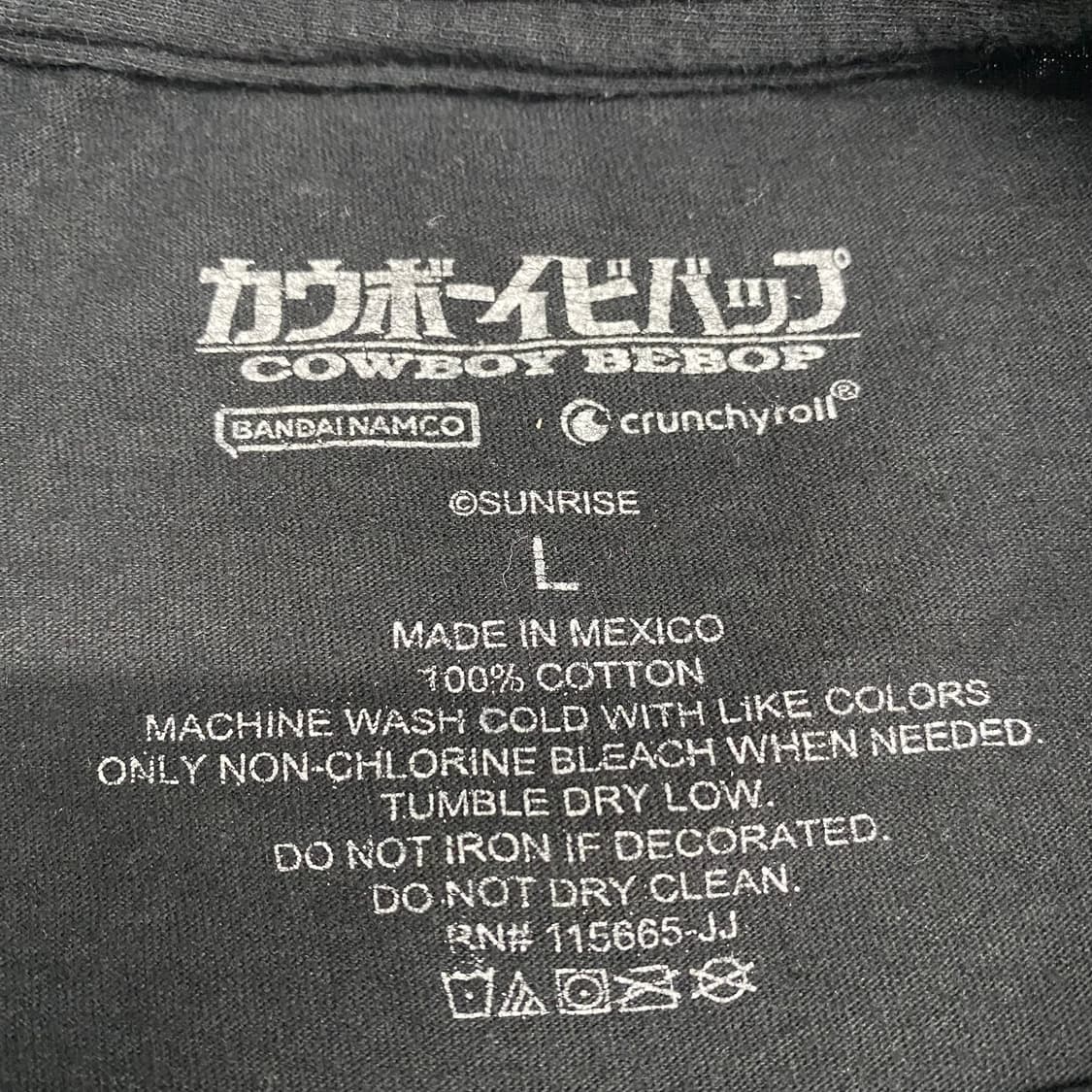 카우보이비밥 오피셜 애니메이션 티셔츠 상품이미지3