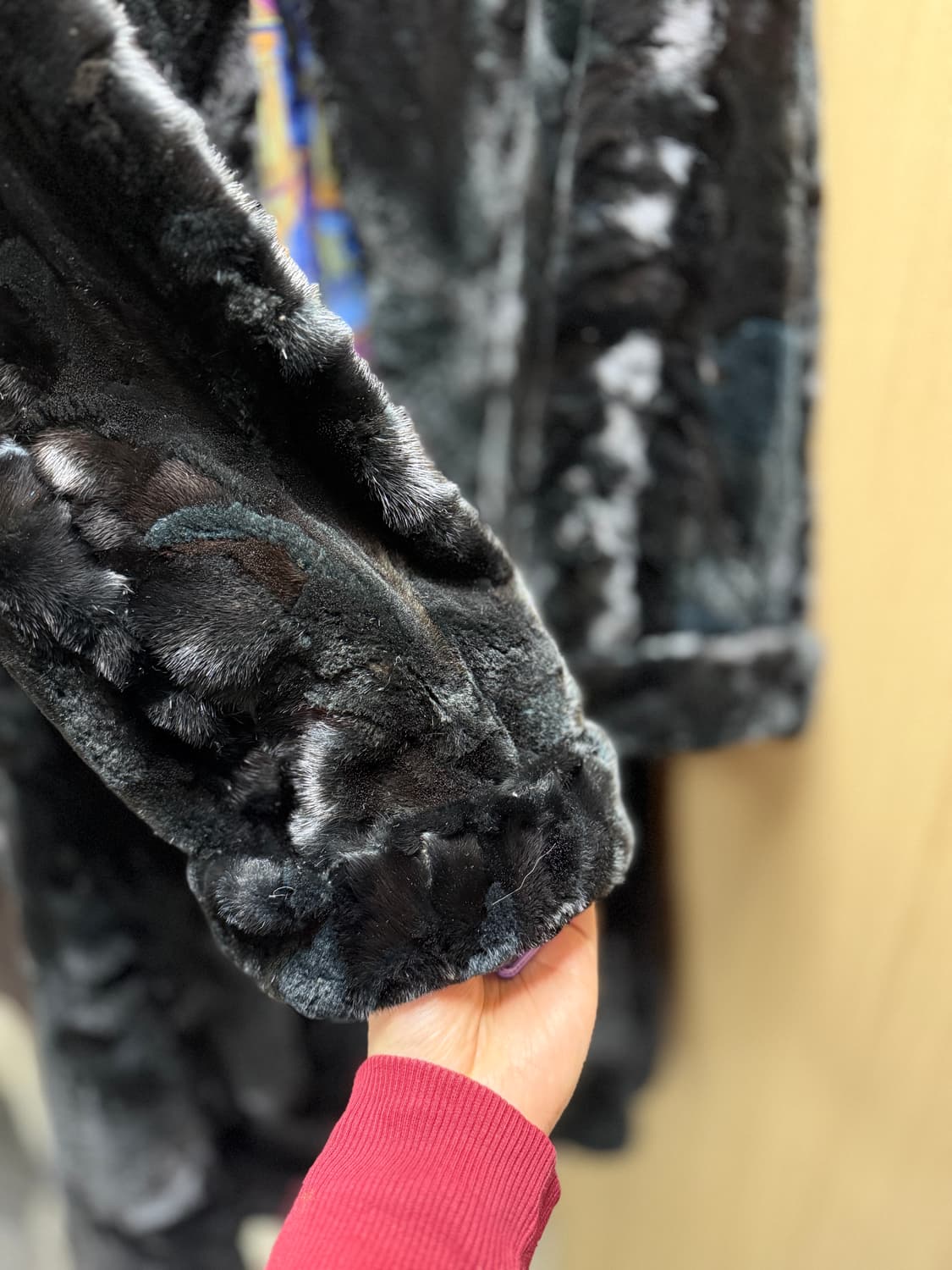 엠바 밍크 퍼 롱코트 상품이미지6