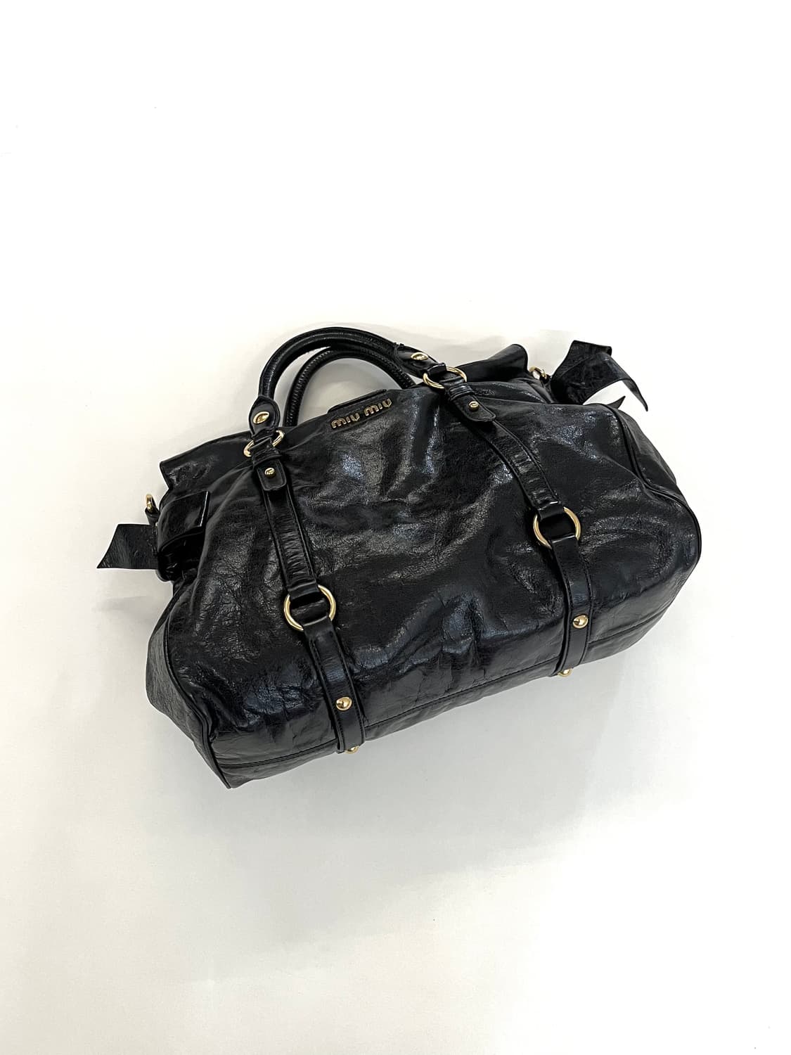 미우미우 비텔로 럭스 리본 사첼백 상품이미지9