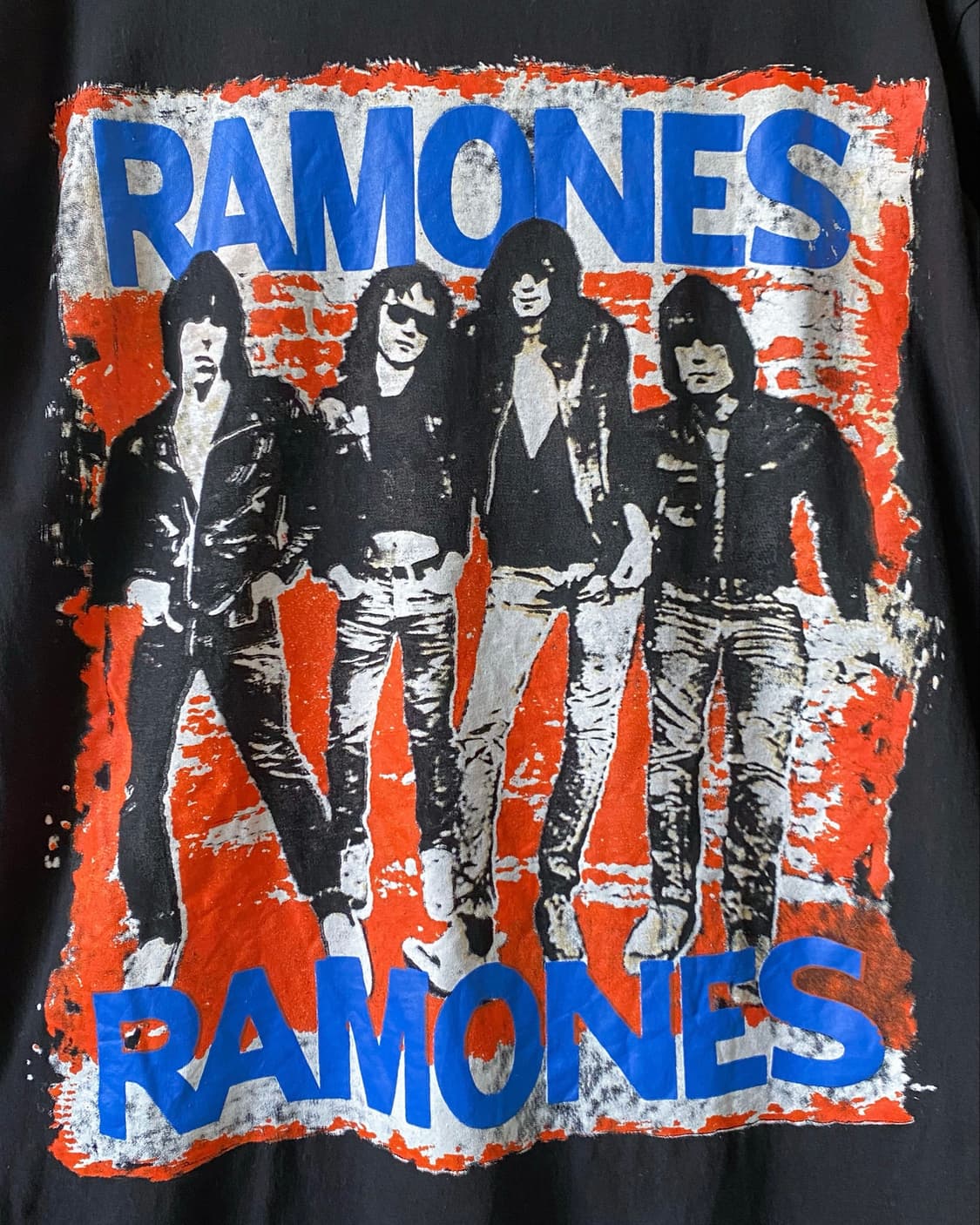 RAMONES 블랙 반팔 티셔츠 상품이미지6