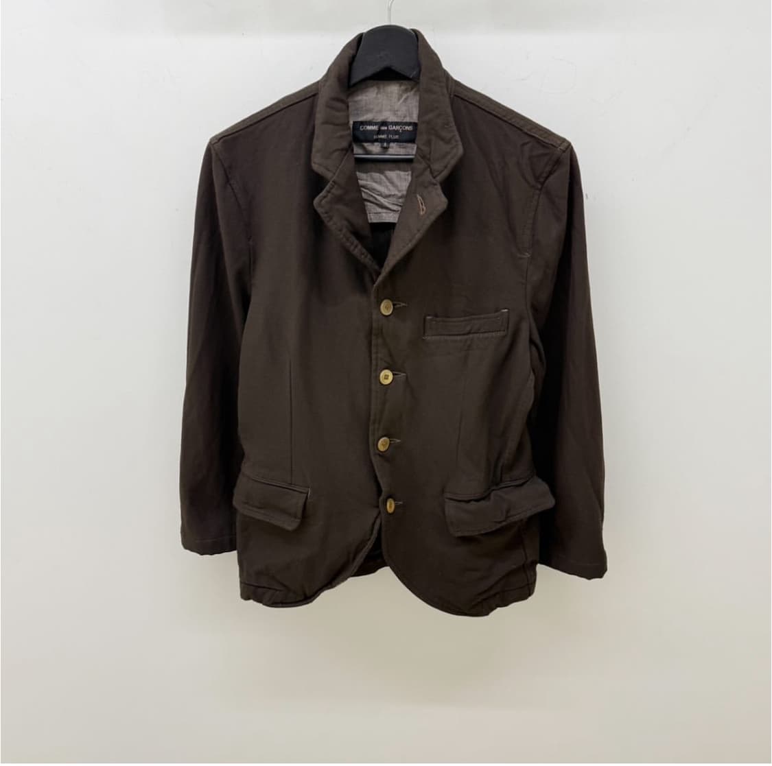 꼼데가르송 옴므플러스 축융 폴리 5B 자켓 상품이미지3