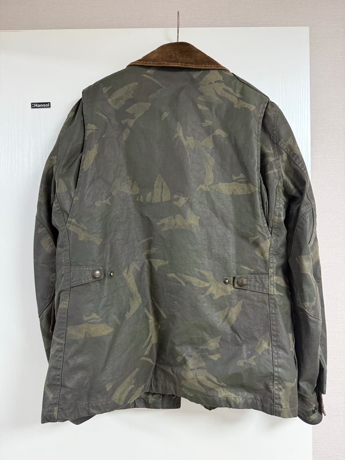 폴로 랄프로렌 왁스 카모 자켓 s (98-100) 상품이미지2