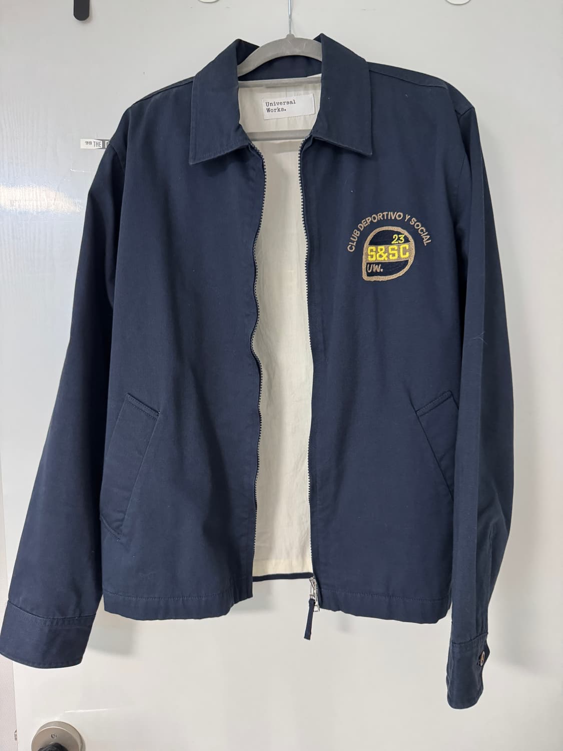 Universal Works 워크자켓(네이비) 상품이미지1