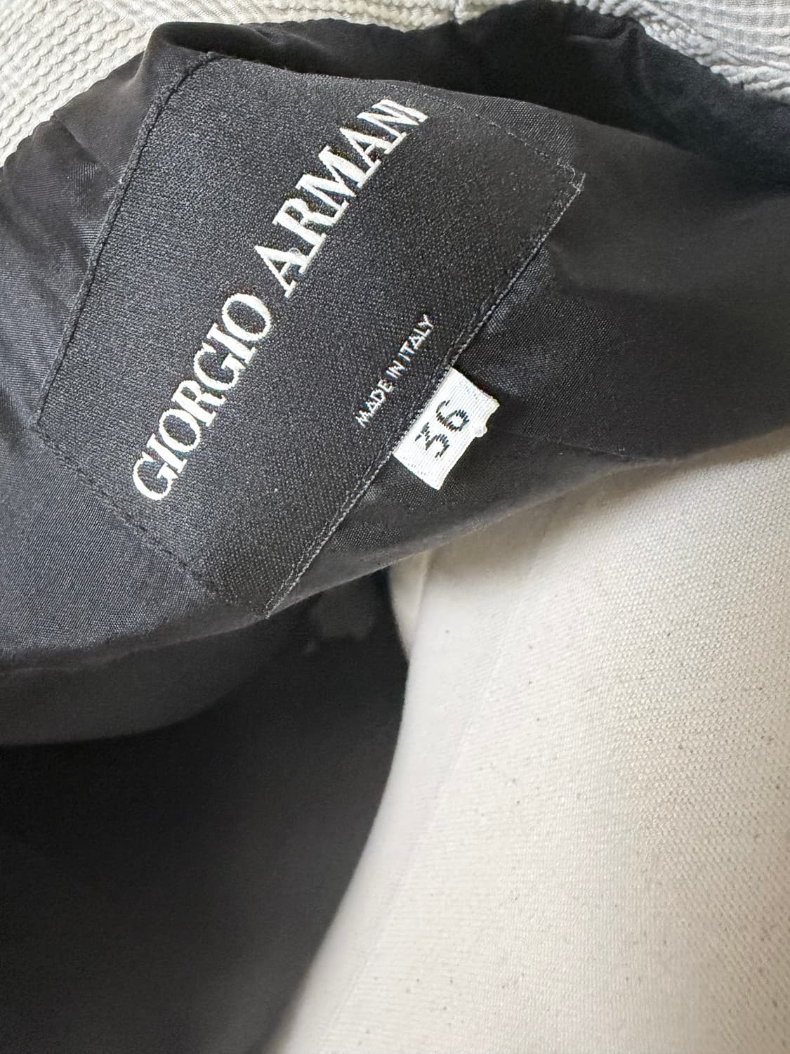 유니크한 아이보리 슬림핏 자켓 36 상품이미지4