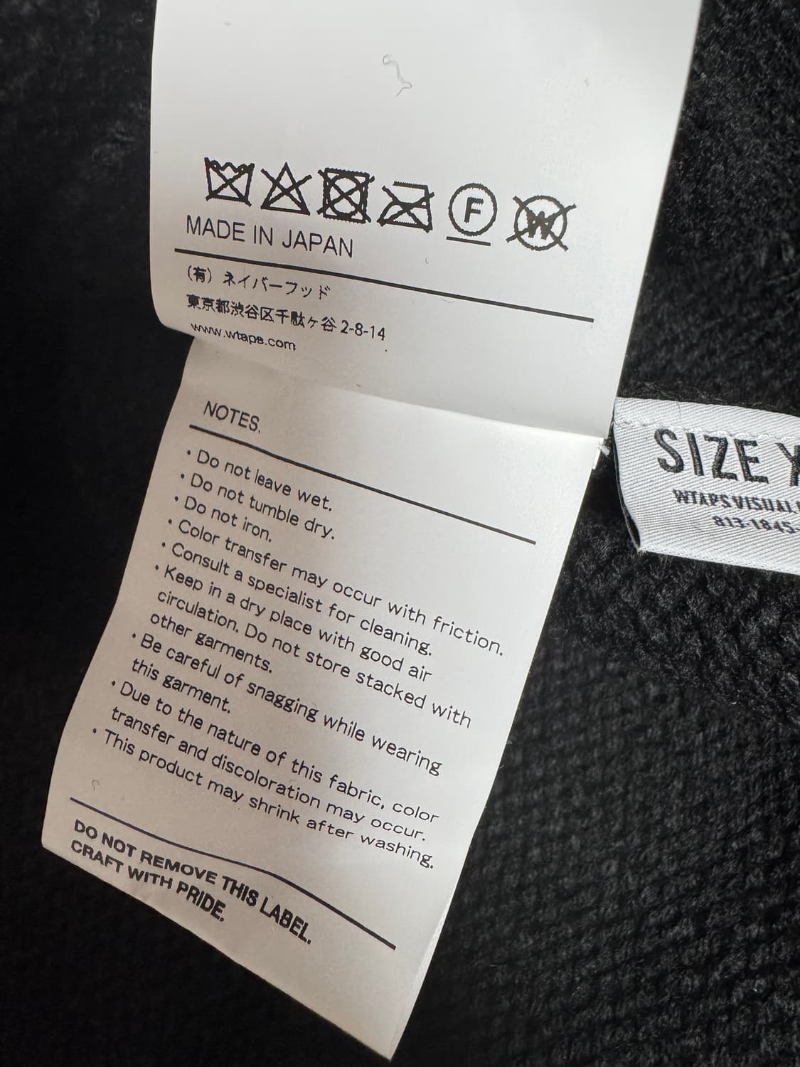 WTAPS 더블탭스 DITCH 브이넥 베스트 22aw 블랙 3 상품이미지7