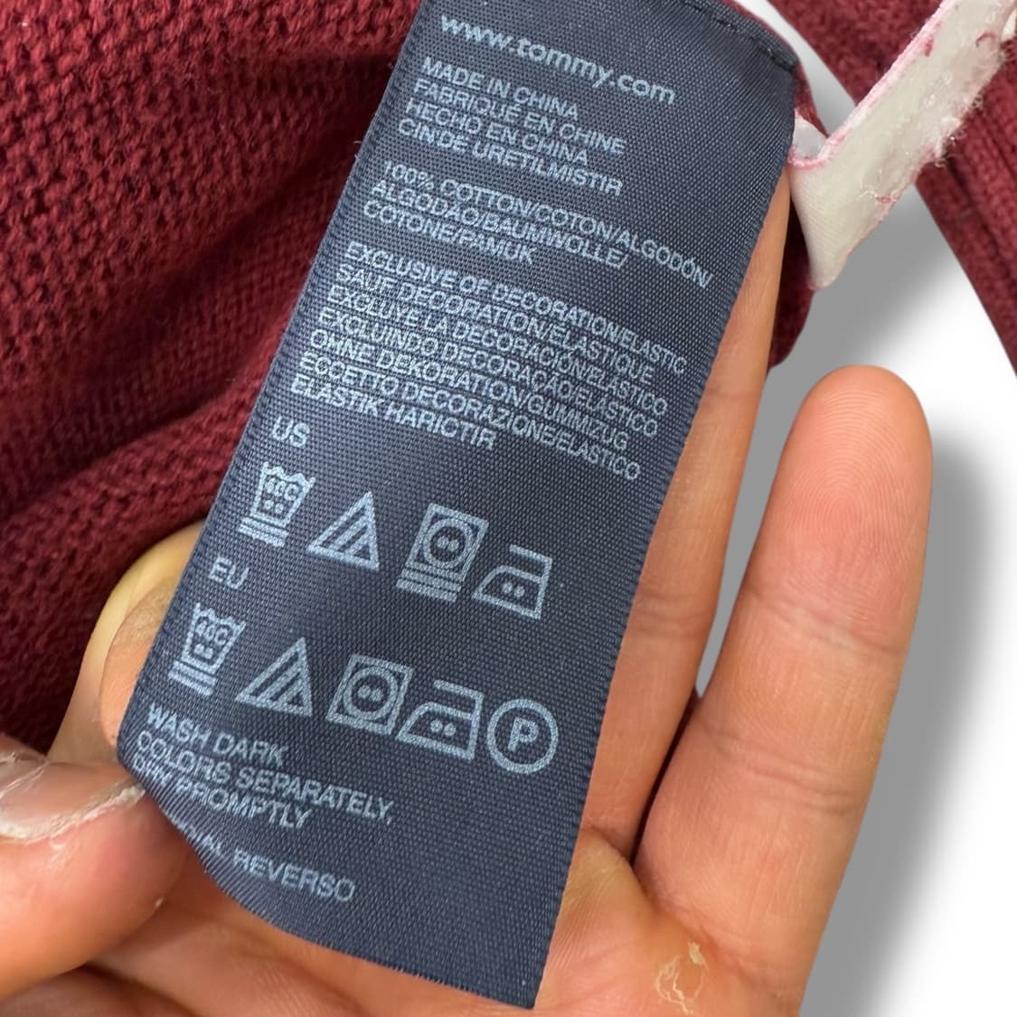 타미힐피거 베이직 니트 r1927  상품이미지7