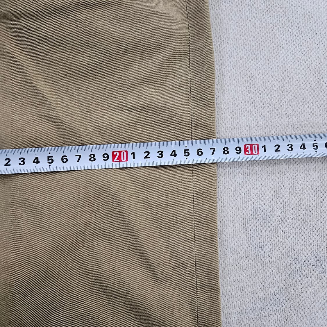 [30] 클로즈드 원턱 베이지 치노 팬츠 0116Y1 상품이미지6