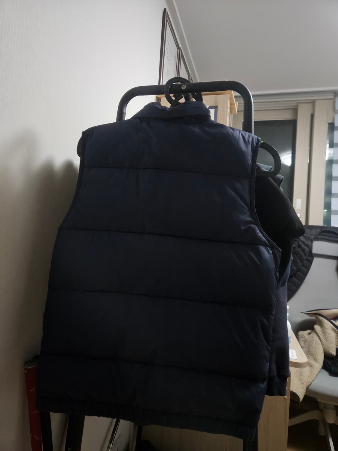 폴로 랄프로렌 패딩조끼 네이비 (정품) 상태좋음 상품이미지2