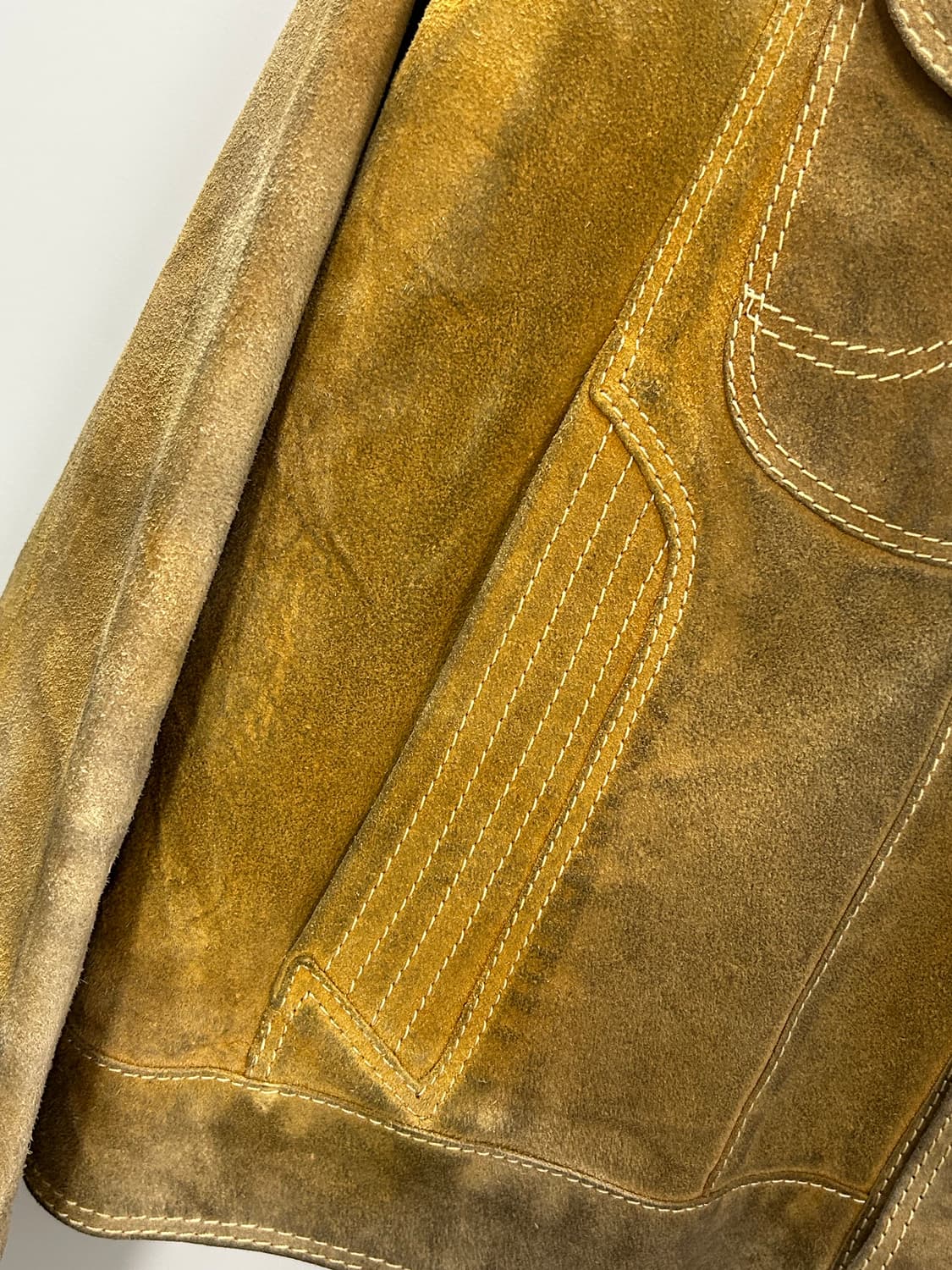 빈티지 카우 스웨이드 자켓 상품이미지4