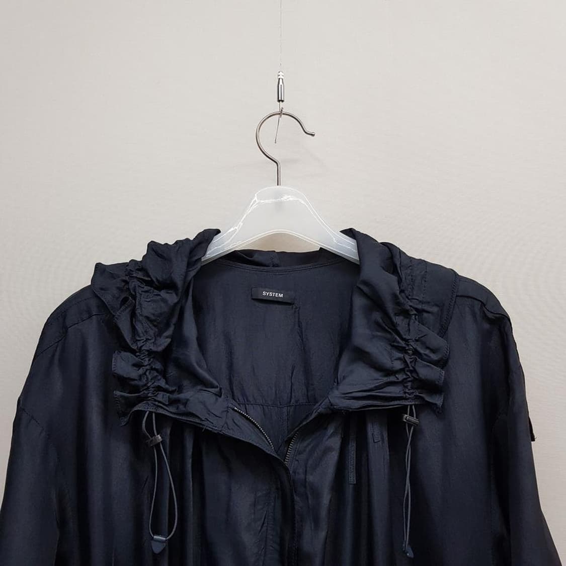 한섬 시스템 2021 후드 스트링 원피스 82-94-160사이즈 상품이미지2