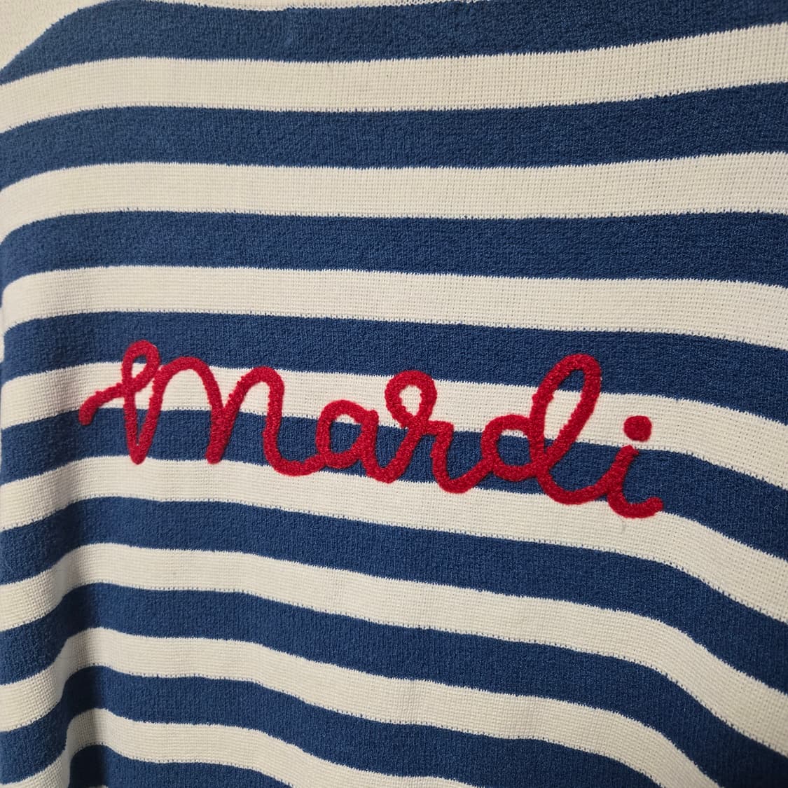 마르디메크르디 스트라이프 니트자켓 / 여성 자켓/ 여성 가디건  상품이미지7