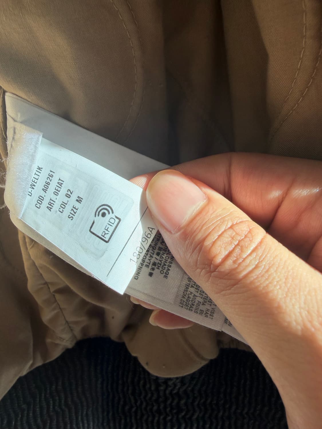 (QR정품⭕️) 디젤 데님 블랙 투웨이 봄버자켓 상품이미지5
