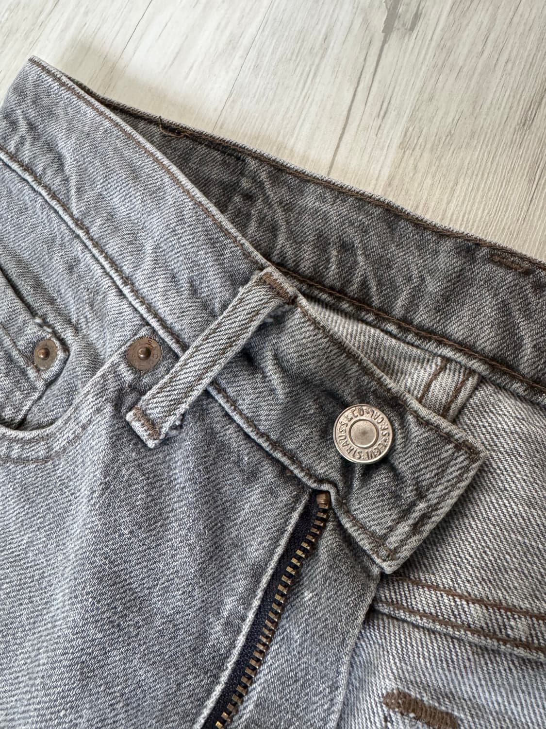 90s 리바이스 503 페인팅 데님 상품이미지4