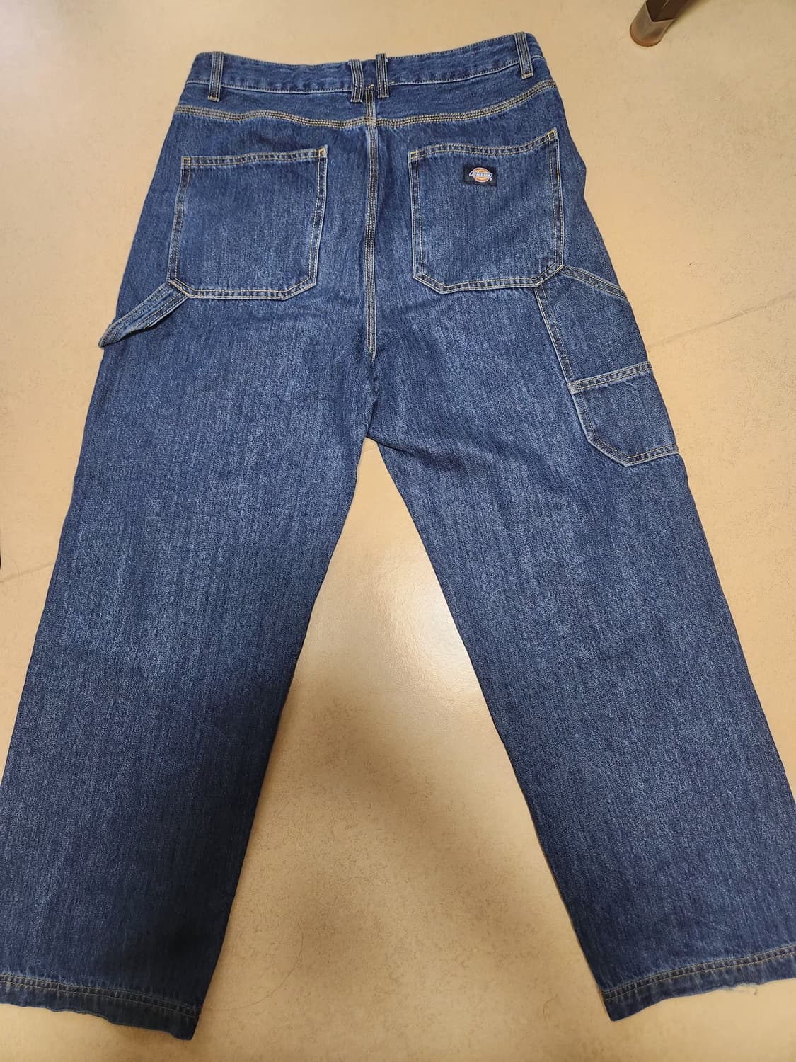 디키즈 더블니 카펜터 데님팬츠 빈티지 블루 상품이미지2