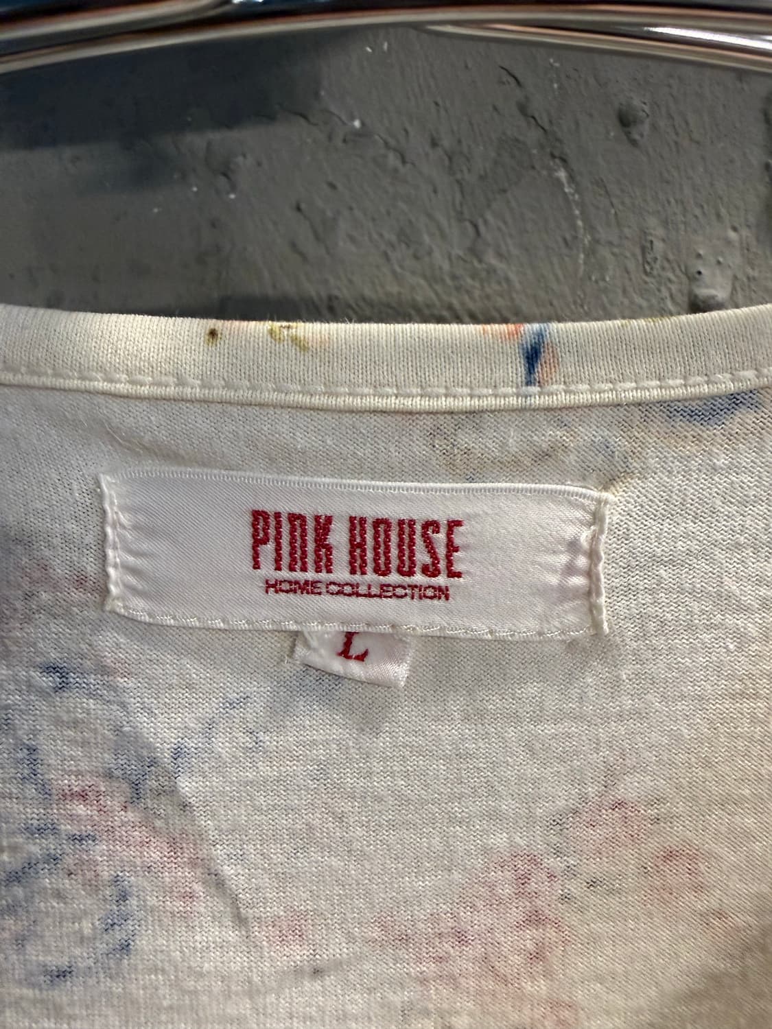 L 핑크하우스 PINK HOUSE 플라워 리본 코튼 가디건 아이보리 상품이미지6