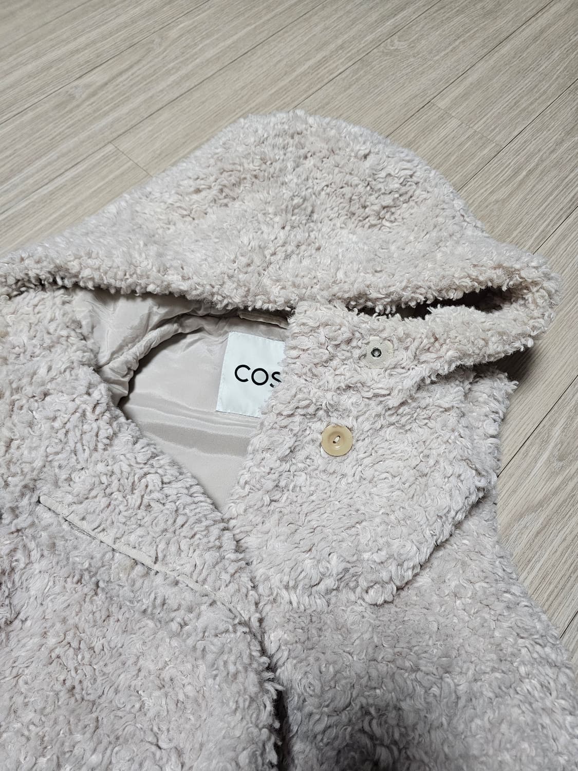 코스 후드 시어링 베스트 상품이미지2