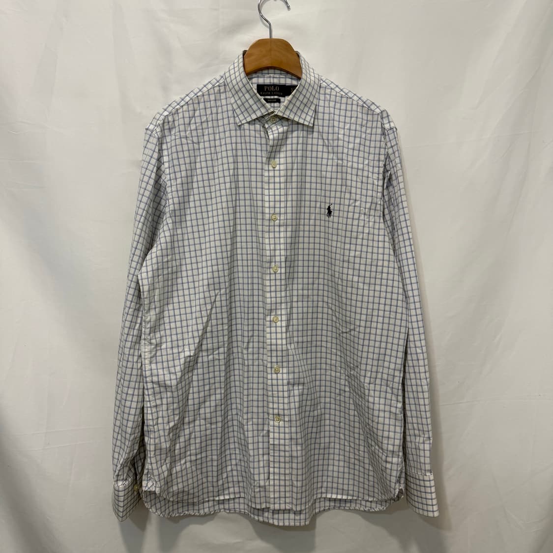 폴로랄프로렌 이지케어 체크셔츠 42/16.5 상품이미지1