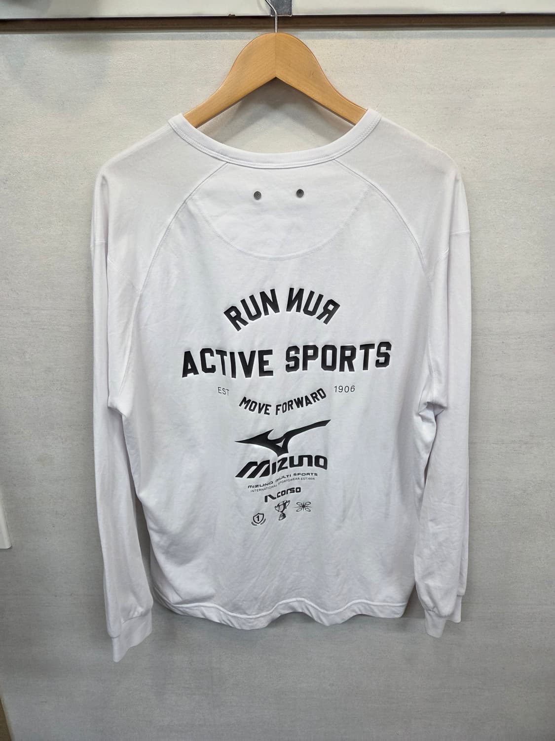 미즈노 일꼬르소 런 런 롱슬리브 긴팔 xl 상품이미지2