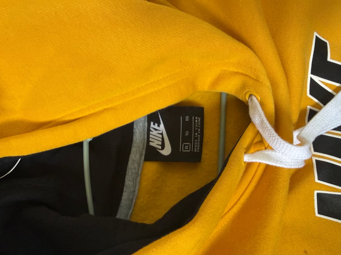 노랑 NIKE 후드티 상품이미지2