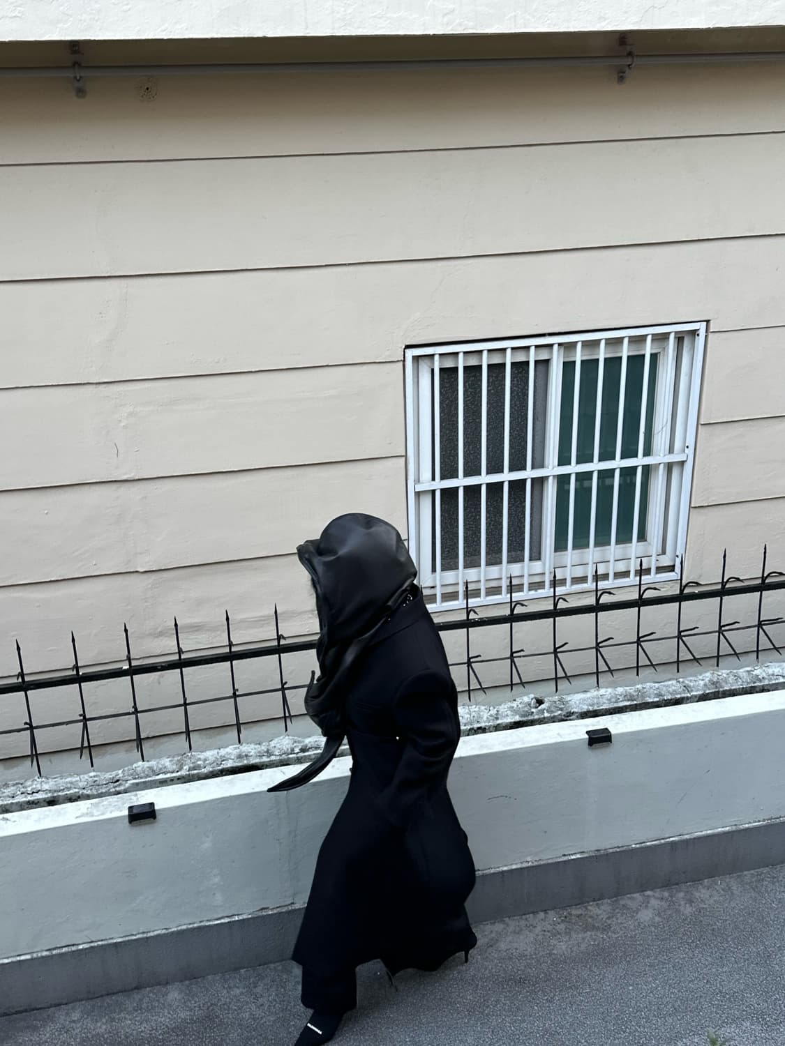 와이프로젝트 레더 와이어 후드 상품이미지3