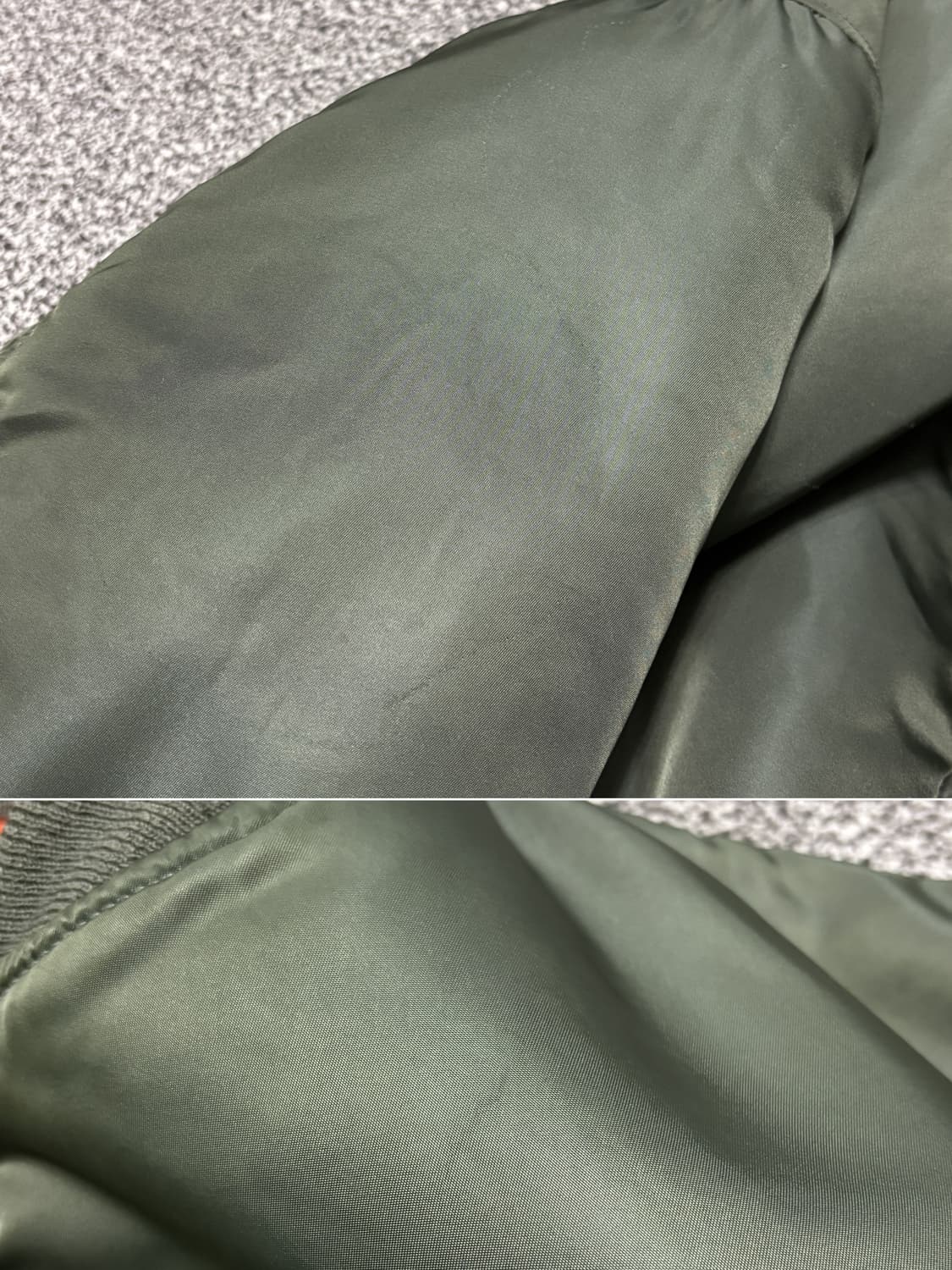 60s 오리지널 ma-1 자켓 D타입 상품이미지7