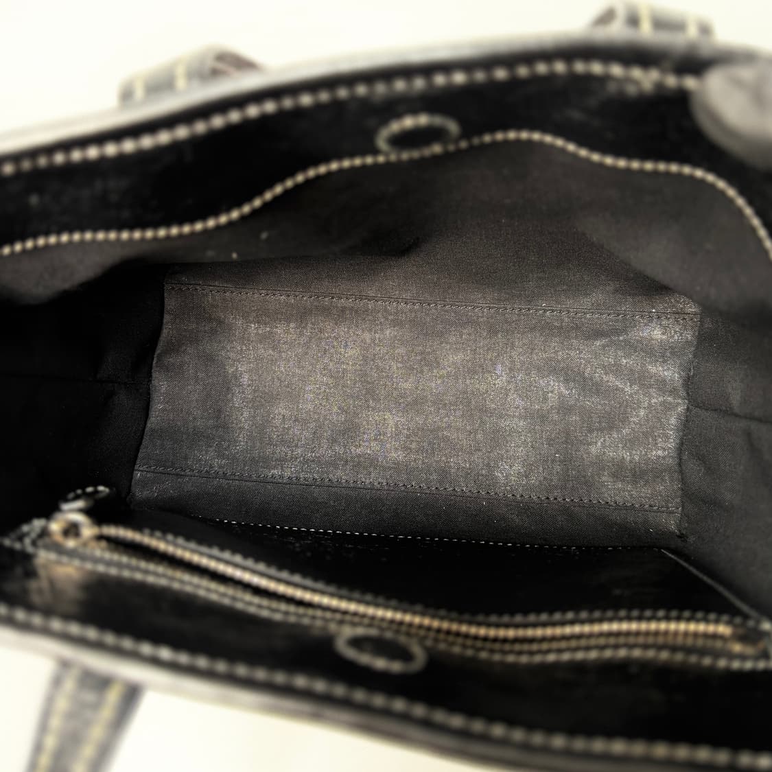 발렌시아가 바베스 스몰 이스트 웨스트 라피아 스타라이프 쇼퍼백 상품이미지9