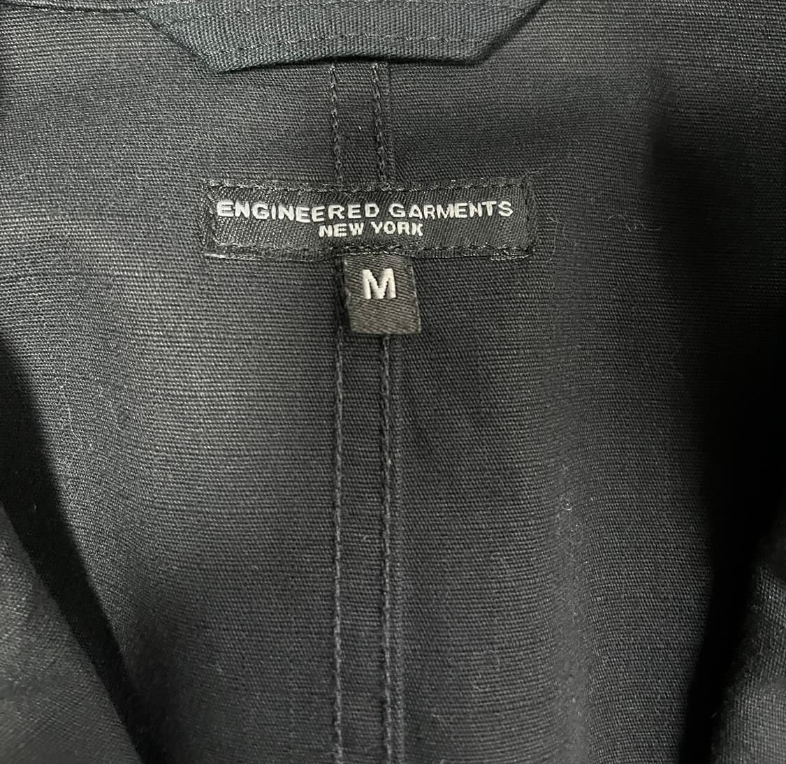 엔지니어드 가먼츠 베드포드 자켓 블랙 M 면 100% 상품이미지3