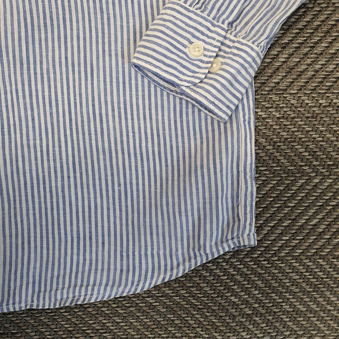 유니클로 마100 스트라이프 셔츠 남자105 상품이미지4