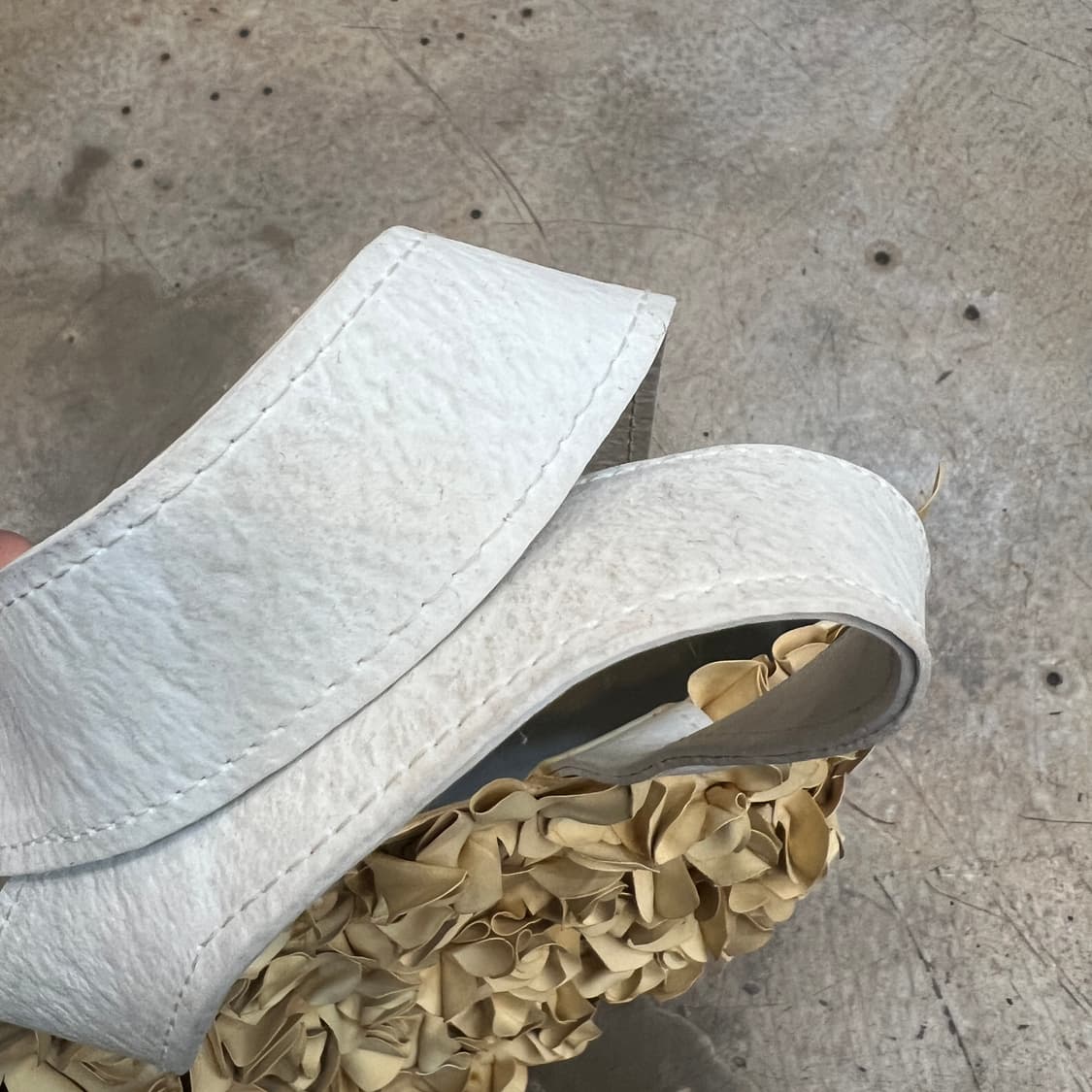 Comme Des Garcons Flower Rubber bag 상품이미지7