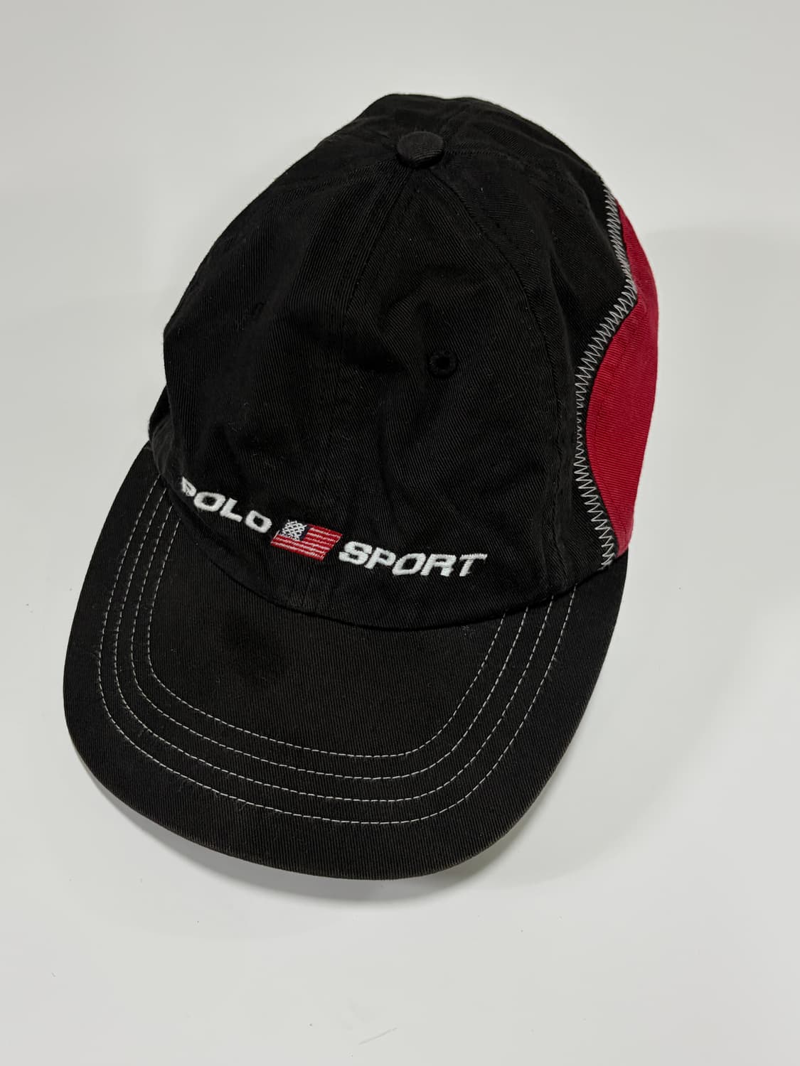 90s POLO SPORT 폴로 스포츠 컬러 캡 상품이미지1