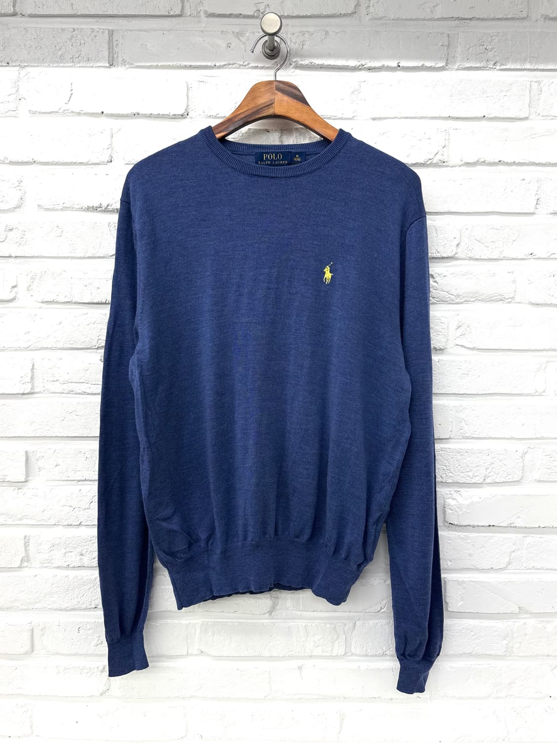 폴로 블루 니트  상품이미지3