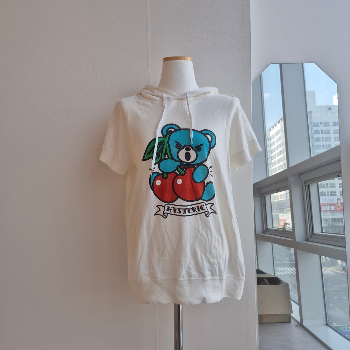 히스테릭글래머 반팔 후드티셔츠 상품이미지1