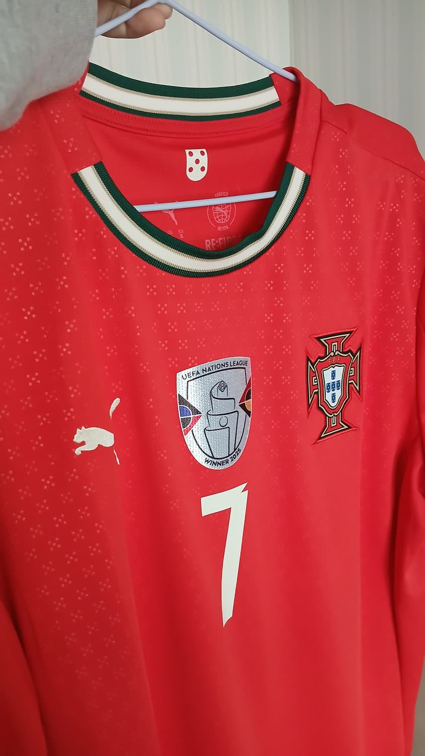 24-25 포르투갈 네이션스리그 우승 유니폼 호닐두 마킹 상품이미지4