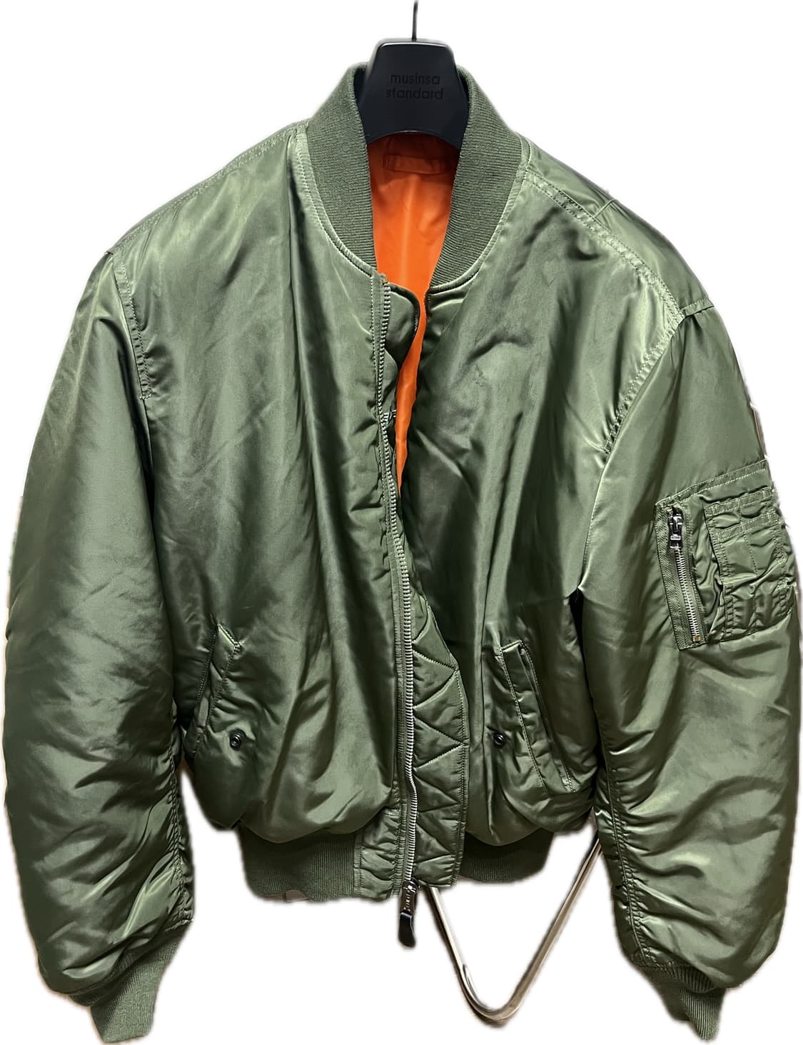 알파인더스트리 ma-1 L(105) 세이지 상품이미지1