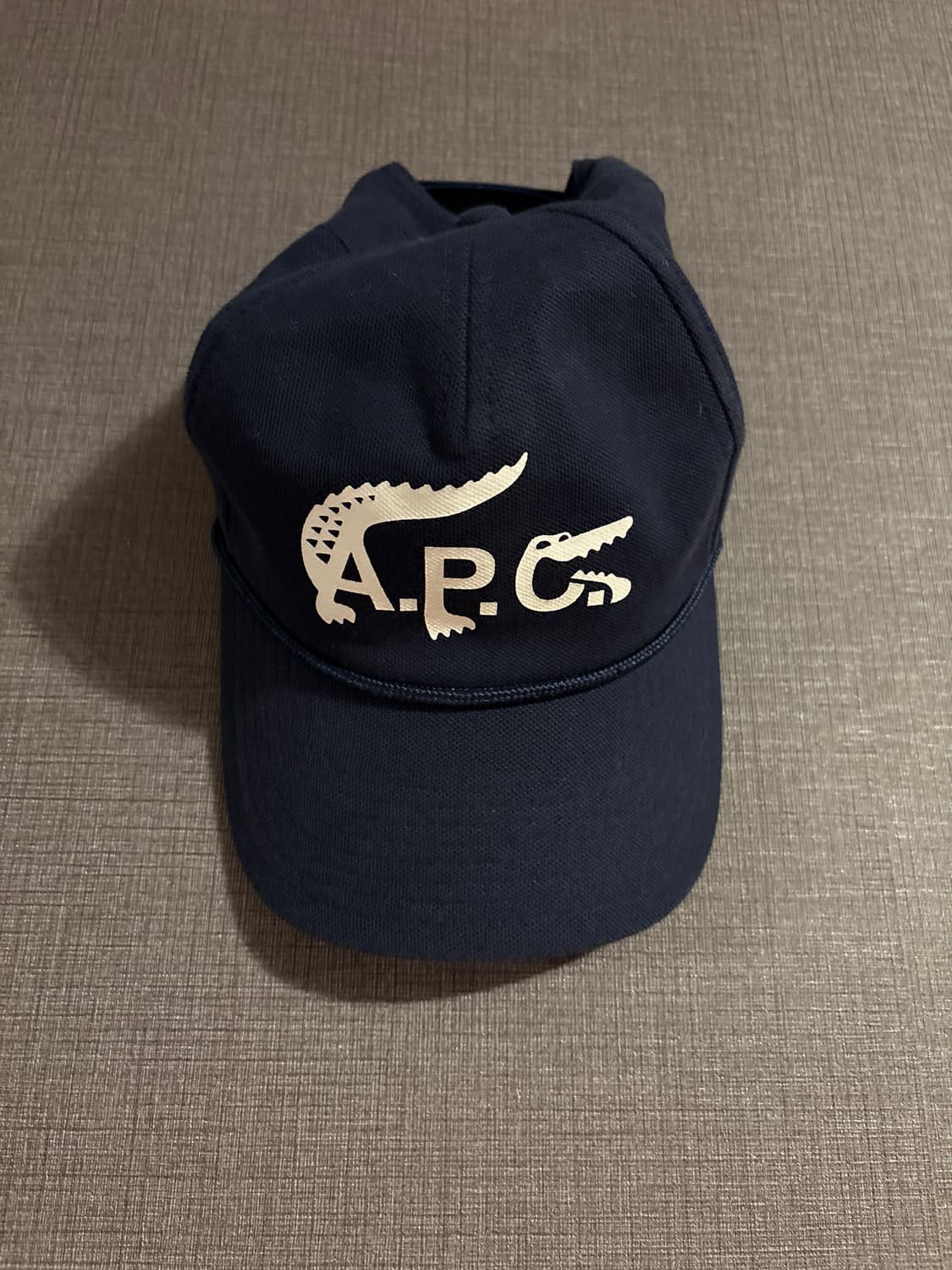 라코스테 X 아페세 A.P.C 네이비 볼캡 상품이미지1