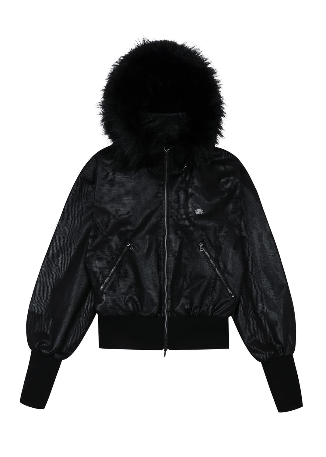 보헴서 파에톤 레더 퍼 후드집업 상품이미지2