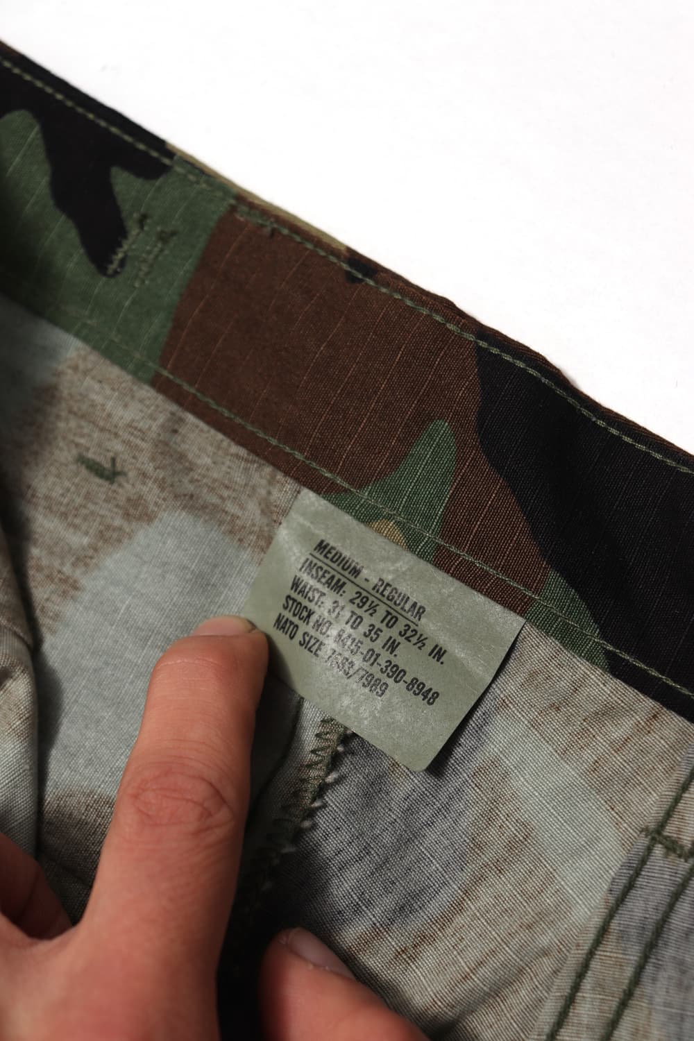 미사용 USA ARMY m65 우드랜드 BDU 팬츠 상품이미지4