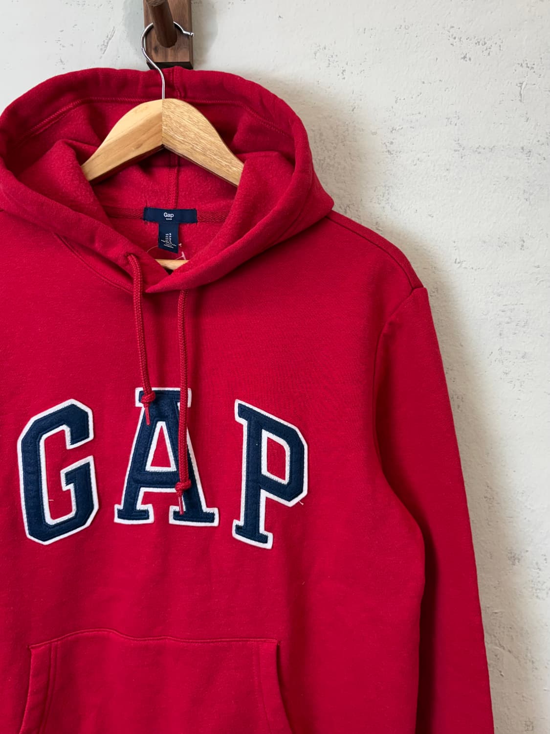 갭 GAP 레드 후드티 상품이미지2