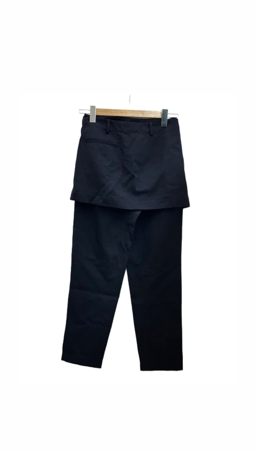 comme des garcons 네이비 랩 스커트 팬츠 상품이미지2