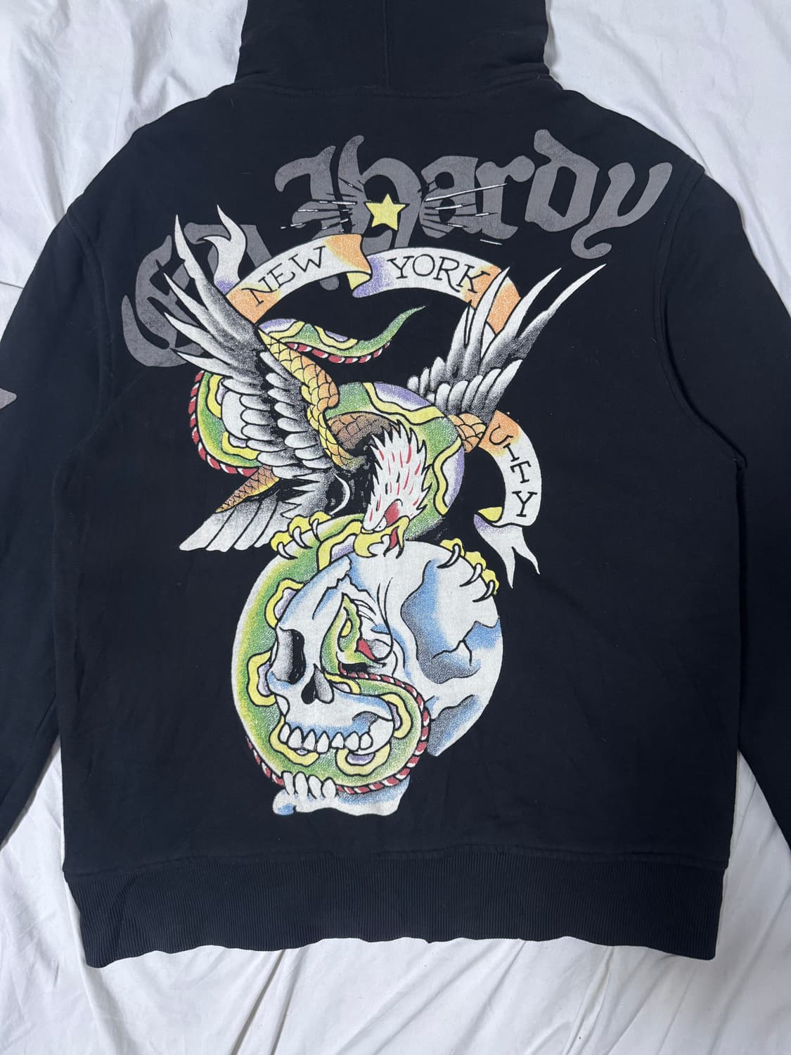 에드하디 후드집업 스타 이글 스네이크 스컬 y2k 올드스쿨 오리엔탈 상품이미지5