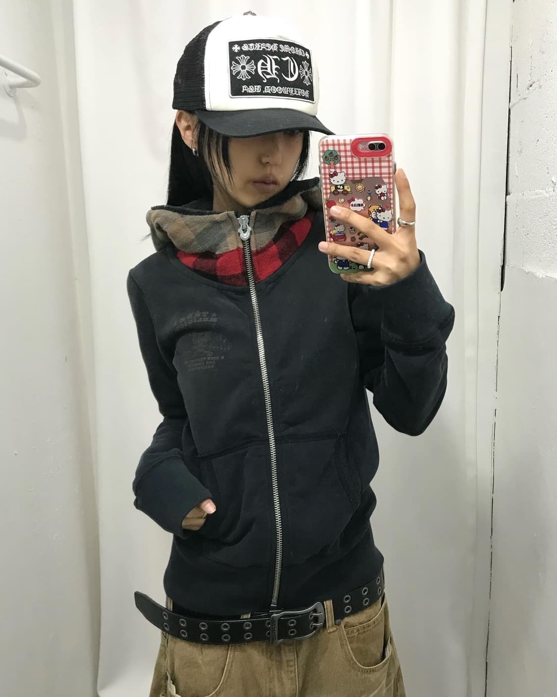 True Religion Cubic Hood Zip-Up ( Rare ) 상품이미지4