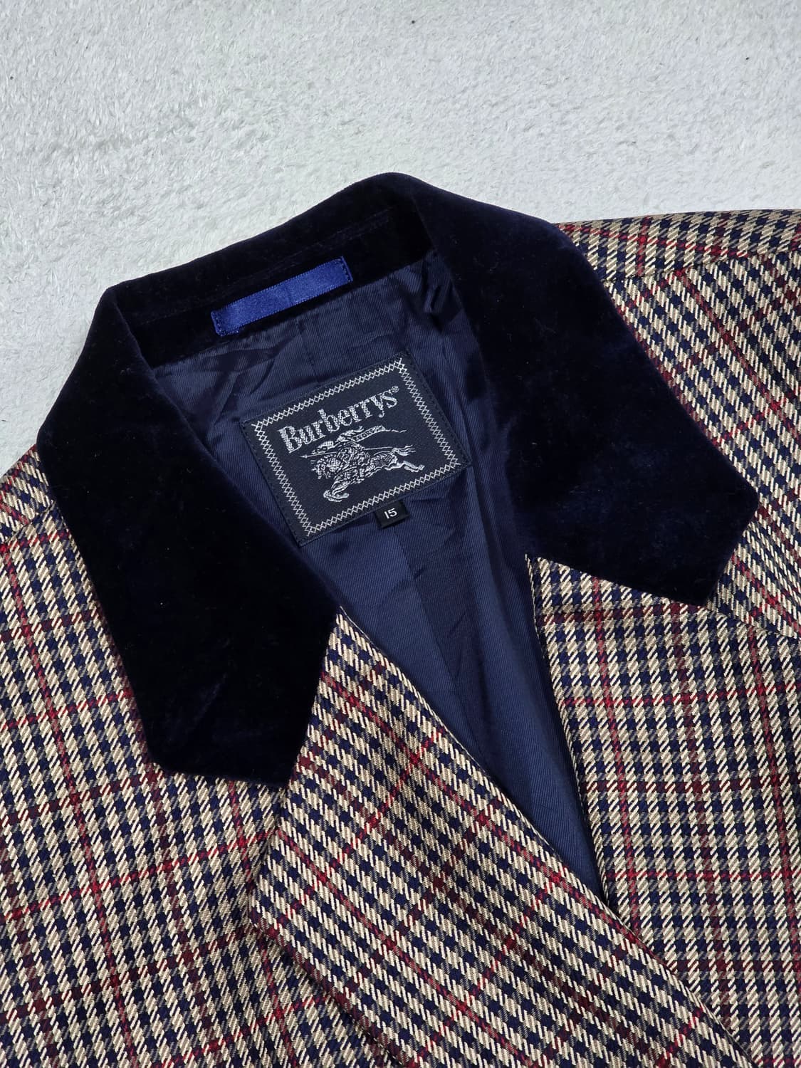 Burberrys 버버리 체크 하운드투스 울 자켓 상품이미지2