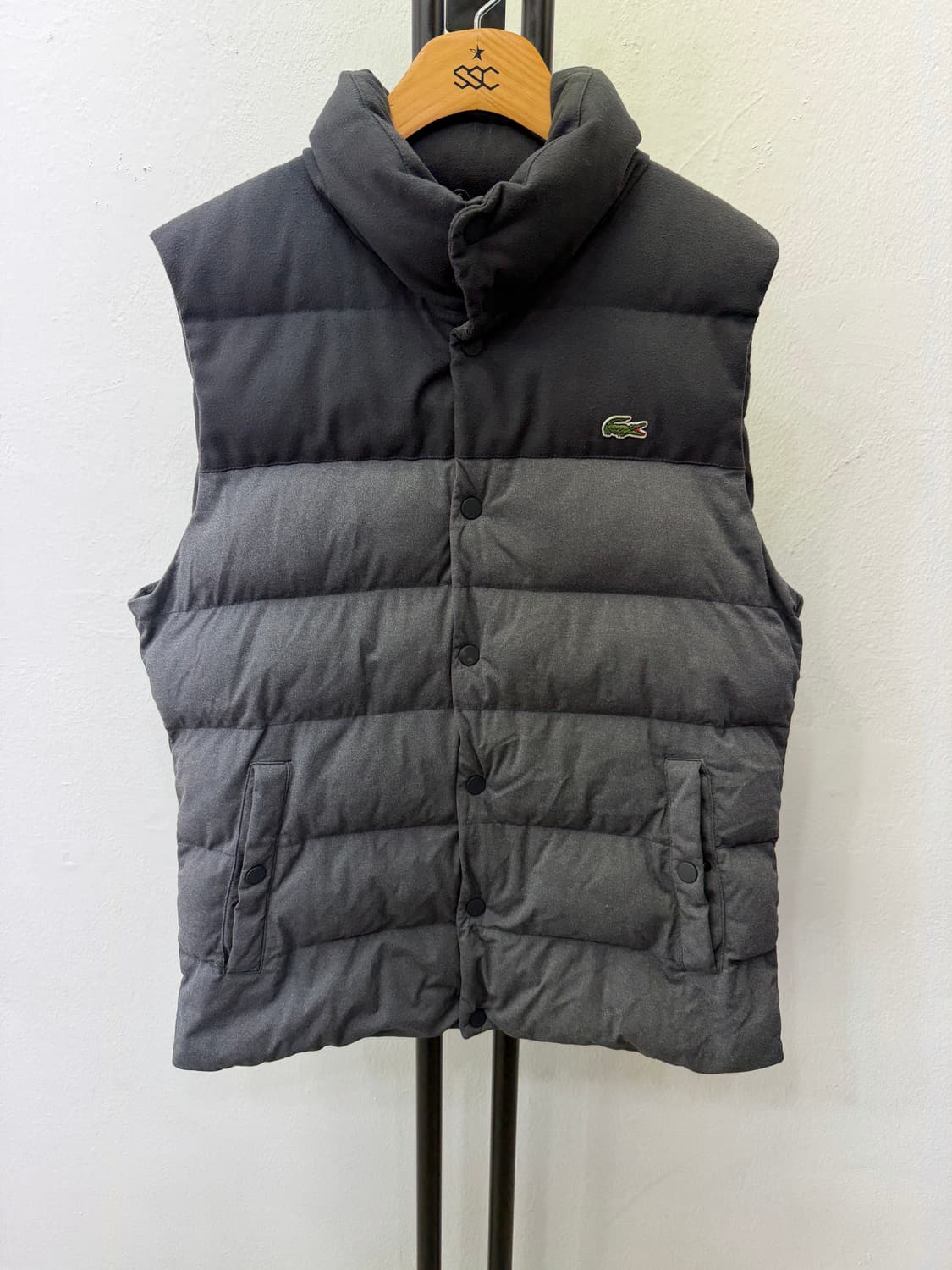 정품) 라코스테 남성 패딩조끼 48(95) 상품이미지1